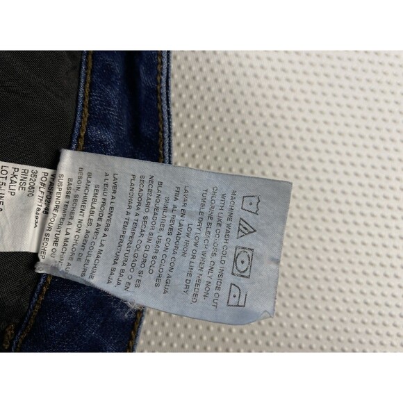 Lee Denim Jeans Medium Wash Regular Fit Straight Leg Mid Rise Women’s Size 12 - Picture 8 of 10